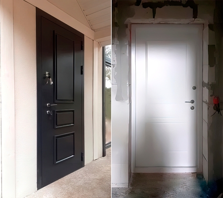 Дверь с МДФ с двух сторон (пос. Первомайское, СНТ Шатры) Дверь с МДФ с двух сторон (пос. Первомайское, СНТ Шатры)